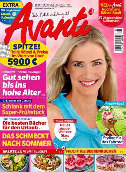 Avanti – 24 Juni 2026 Cover
