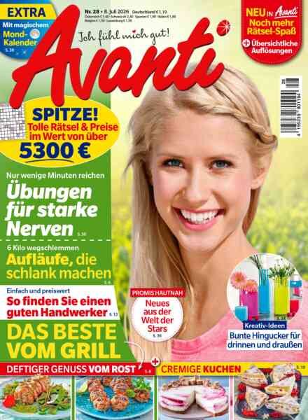 Avanti – 8 Juli 2026 Cover