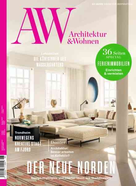 AW Architektur & Wohnen – Juli 2026 Cover