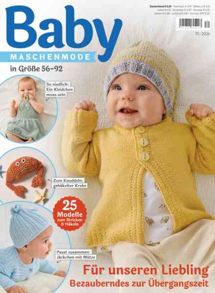 Baby Maschenmode – Juli 2026 Cover