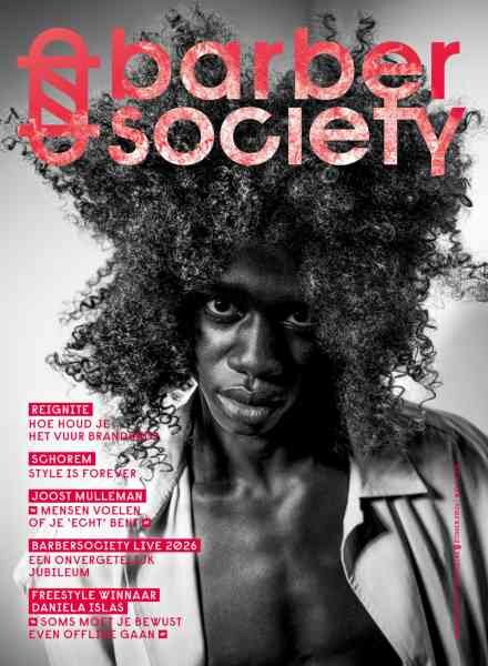 BarberSociety Magazine – Zomer 2026 Cover