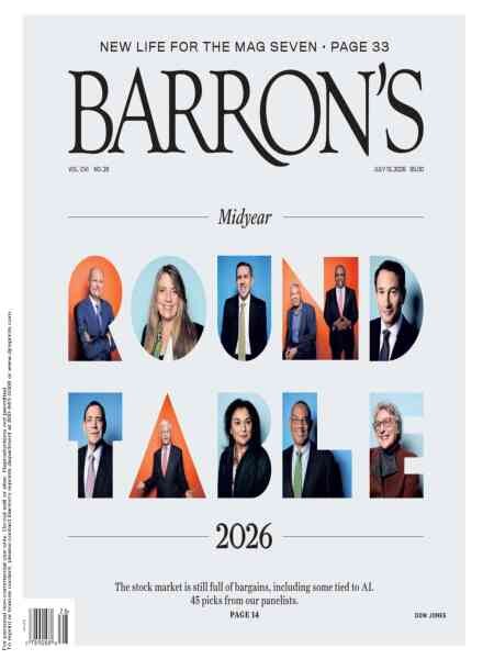 Barron’s – July 13 2026 Cover
