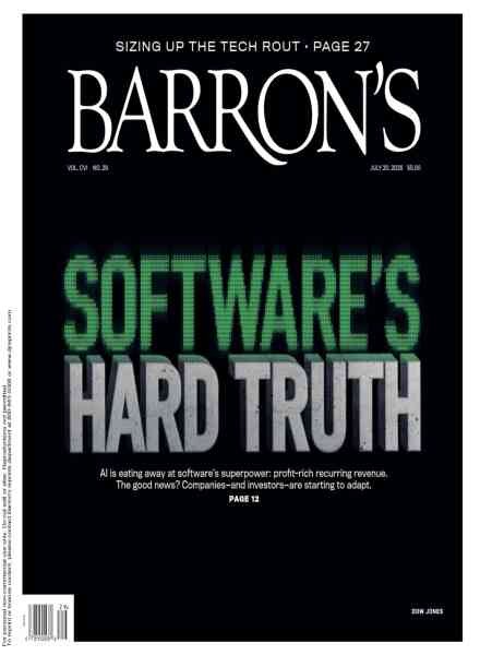 Barron’s – July 20 2026 Cover