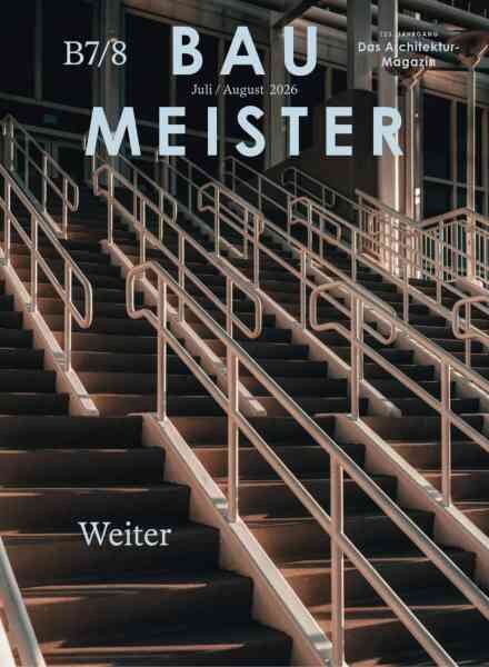 Baumeister – Juli-August 2026 Cover