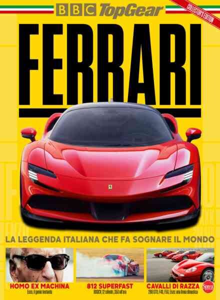 BBC Top Gear Manuale – Ferrari – Agosto-Settembre 2022 Cover