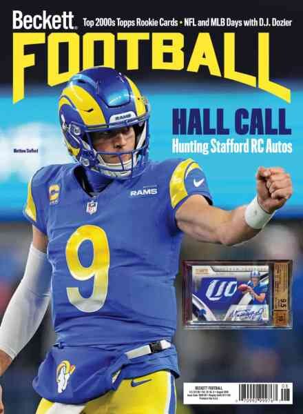 Beckett Football – August 2026 Cover
