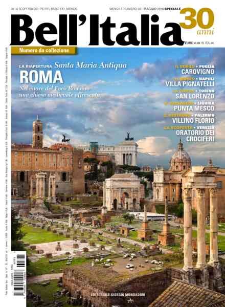 Bell’Italia – Maggio 2016 con Alto Adige Cover