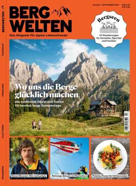 Bergwelten Germany – August-September 2026 Cover