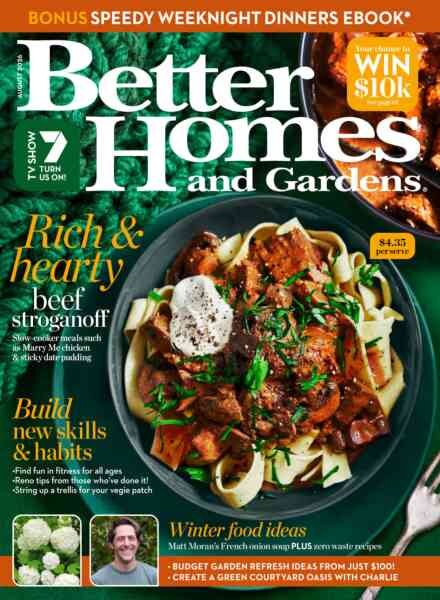 Better Homes and Gardens Australia – August 2026 Cover