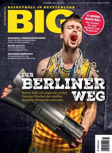 BIG Basketball in Germany – Juli 2026 Cover