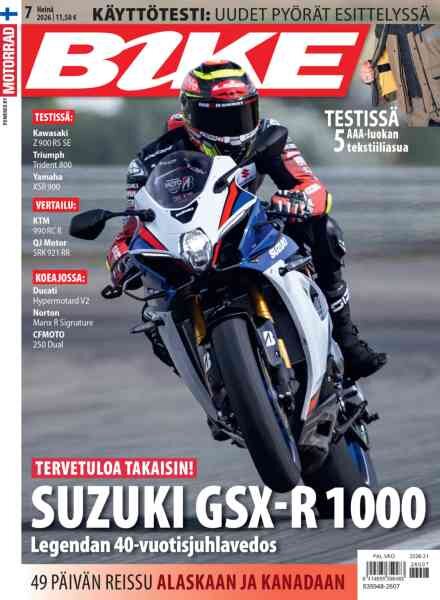 Bike Finland – Heinakuu 2026 Cover