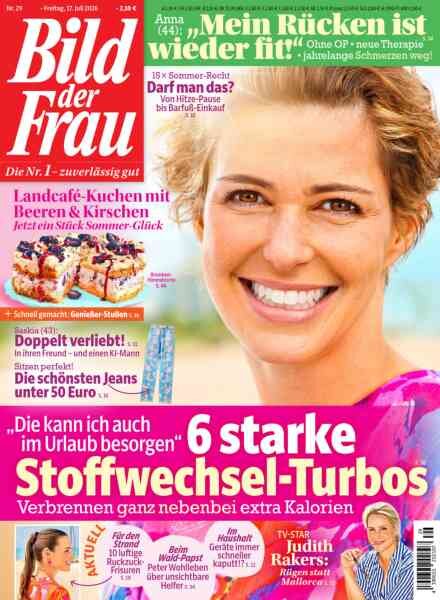 Bild der Frau – 17 Juli 2026 Cover
