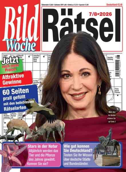 Bild Woche Ratsel – August 2026 Cover
