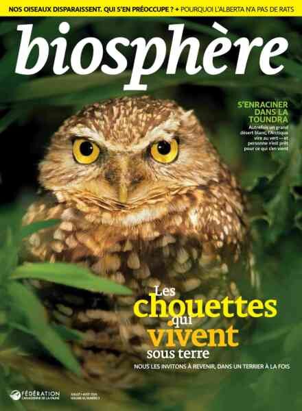 Biosphere – Juillet-Aout 2026 Cover