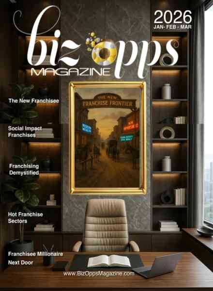 Biz Opps Pages Magazine – January-February-March 2026 Cover