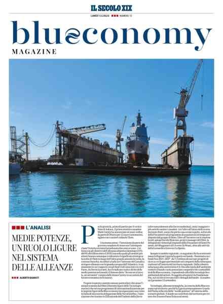 Blueconomy Magazine – Luglio 2026 Cover
