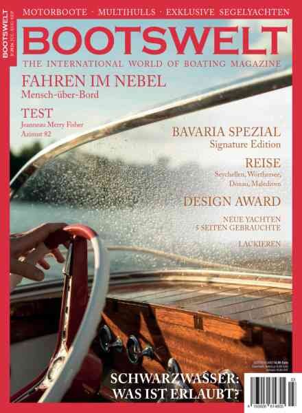 Bootswelt – Juli-September 2026 Cover