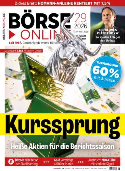Borse Online – 10 Juli 2026 Cover