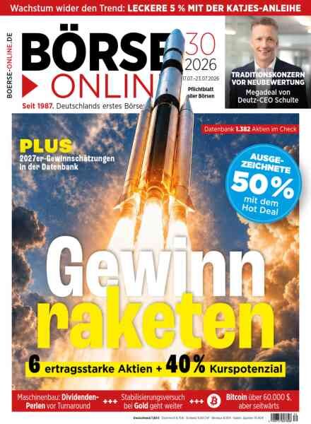 Borse Online – 17 Juli 2026 Cover