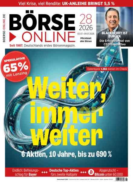 Borse Online – 3 Juli 2026 Cover