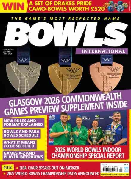 Bowls International – July 2026 Cover