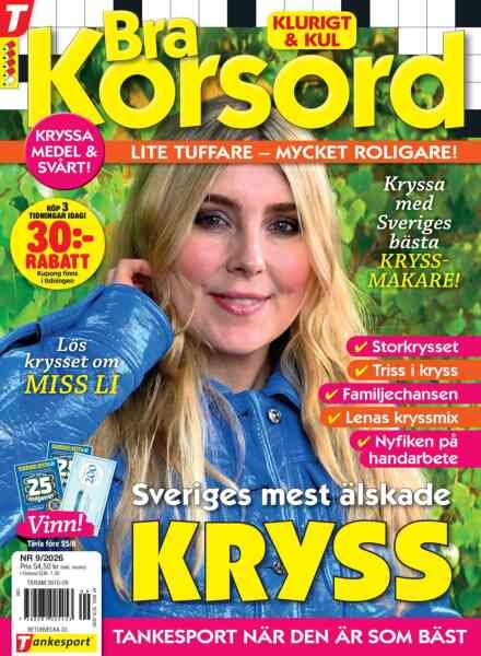 Bra Korsord – Juli 2026 Cover