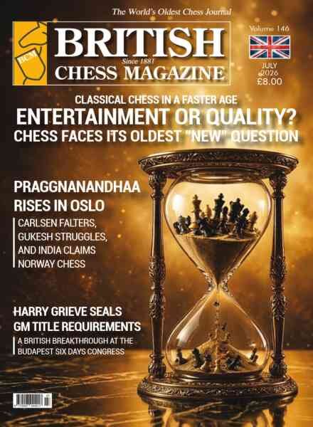 British Chess Magazine – July 2026 Cover