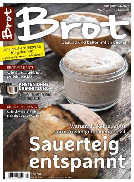 Brot – Juli 2026 Cover