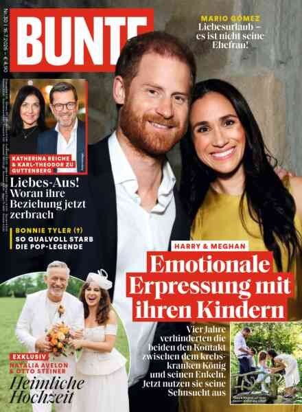 Bunte – 17 Juli 2026 Cover