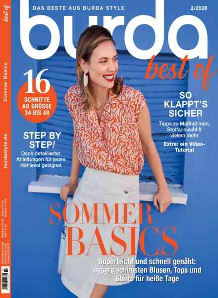 Burda Best Of – Juni 2026 Cover