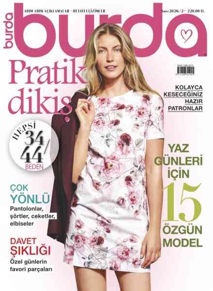 Burda Pratik Dikis – Haziran 2026 Cover