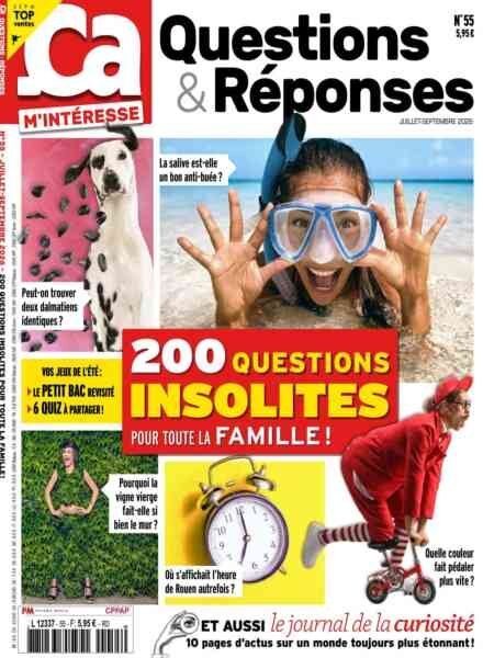 ca M’Interesse Questions & Reponses – Juillet-Septembre 2026 Cover