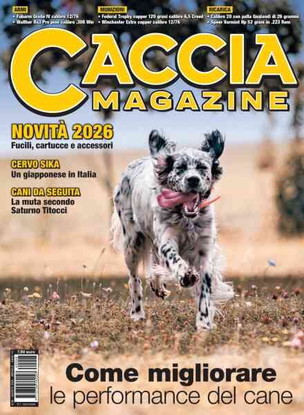 Caccia Magazine – Agosto 2026 Cover