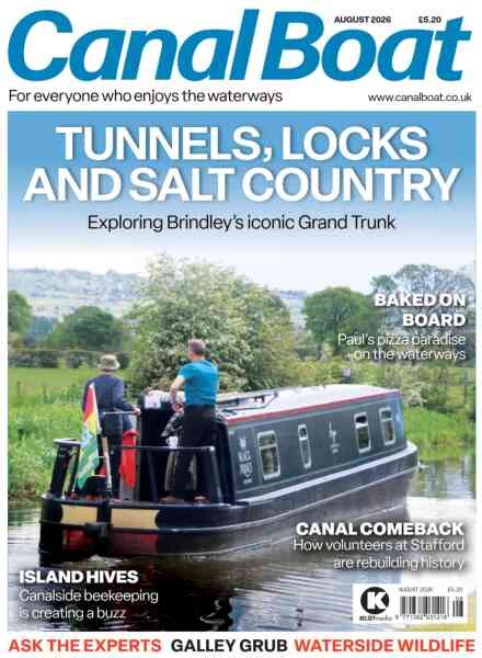 Canal Boat – August 2026 Cover
