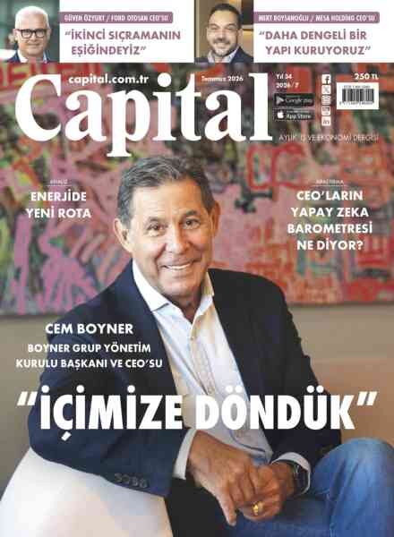 Capital Turkiye – 30 Haziran 2026 Cover