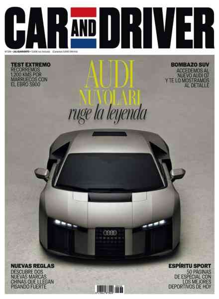 Car and Driver Espana – Julio-Agosto 2026 Cover