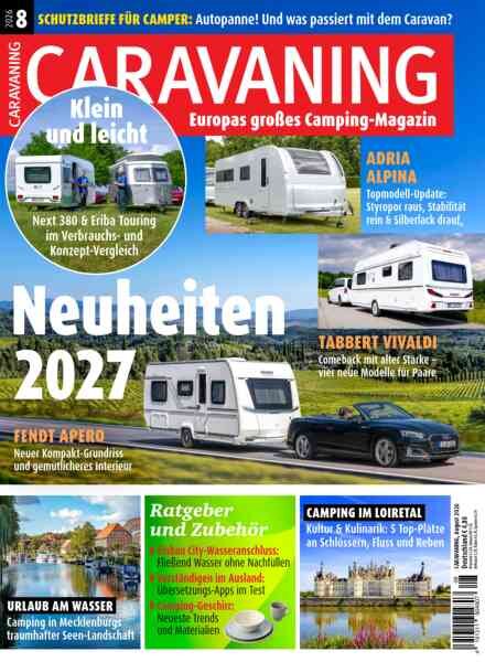 Caravaning – August 2026 Cover