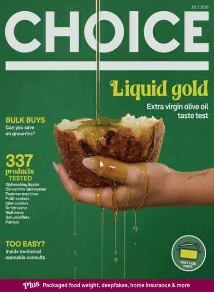Choice Australia – July 2026 Cover