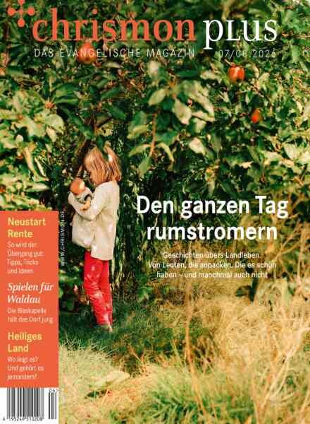 Chrismon Plus – Juli-August 2026 Cover