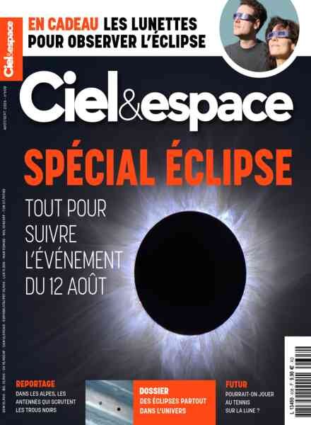 Ciel & Espace – Aout-Septembre 2026 Cover
