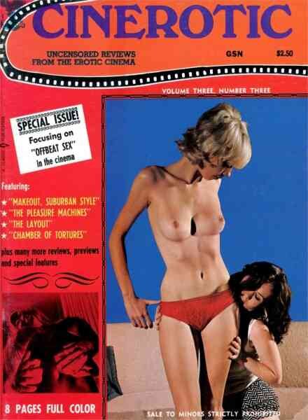 Cinerotic – Volume 3 Number 3 1969 Cover