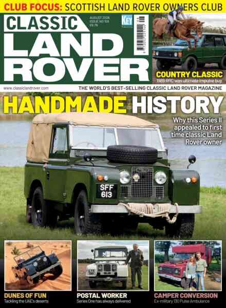 Classic Land Rover – August 2026 Cover