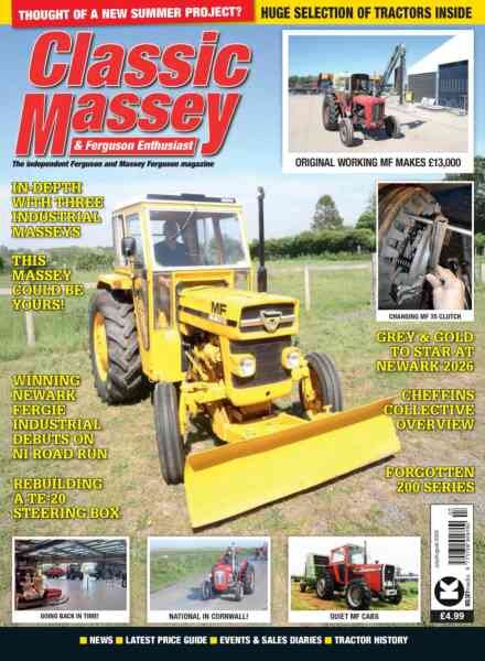 Classic Massey & Ferguson Enthusiast – July-August 2026 Cover