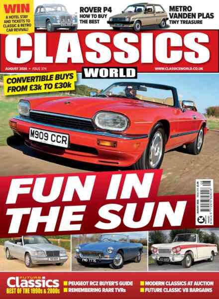 Classics World – August 2026 Cover