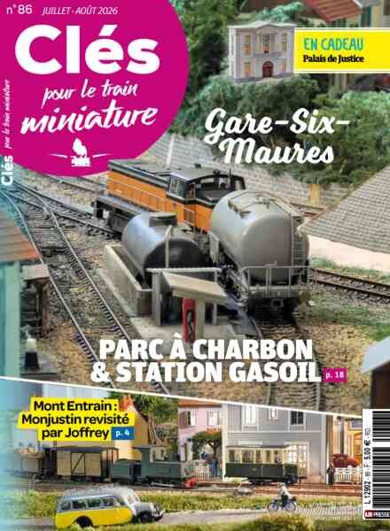 Cles pour le train miniature – Juillet-Aout 2026 Cover