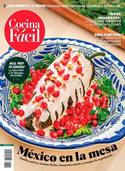 Cocina Facil Mexico – Agosto-Septiembre 2026 Cover