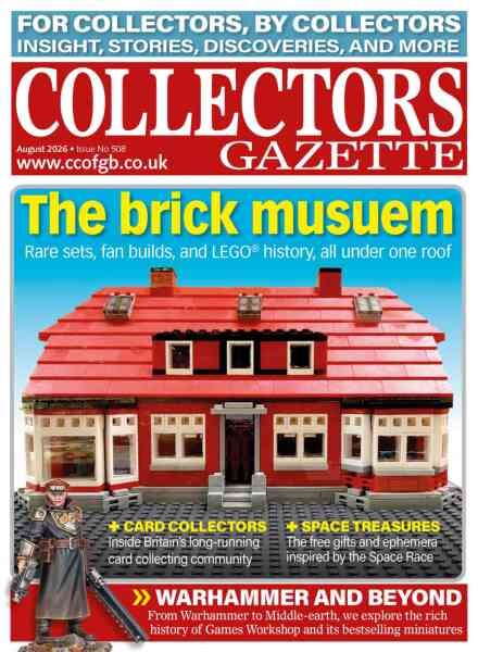 Collectors Gazette – August 2026 Cover