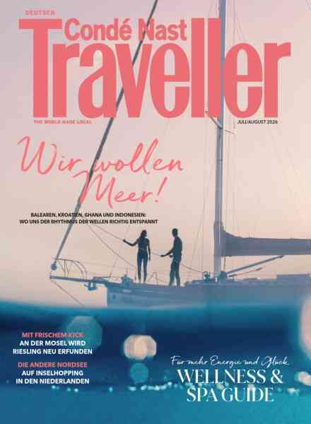 Conde Nast Traveller Germany – Juli-August 2026 Cover