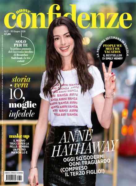 Confidenze – 30 Giugno 2026 Cover