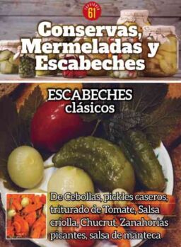 Conservas mermeladas y escabeches – Julio 2026